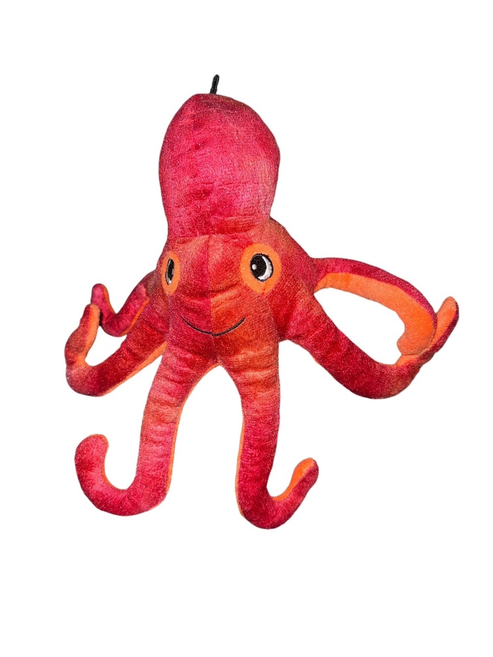 SnugArooz OLIVIA THE OCTOPUS 12" Plush Squeaker Crinkle for Med/Lrg Dogs Pups